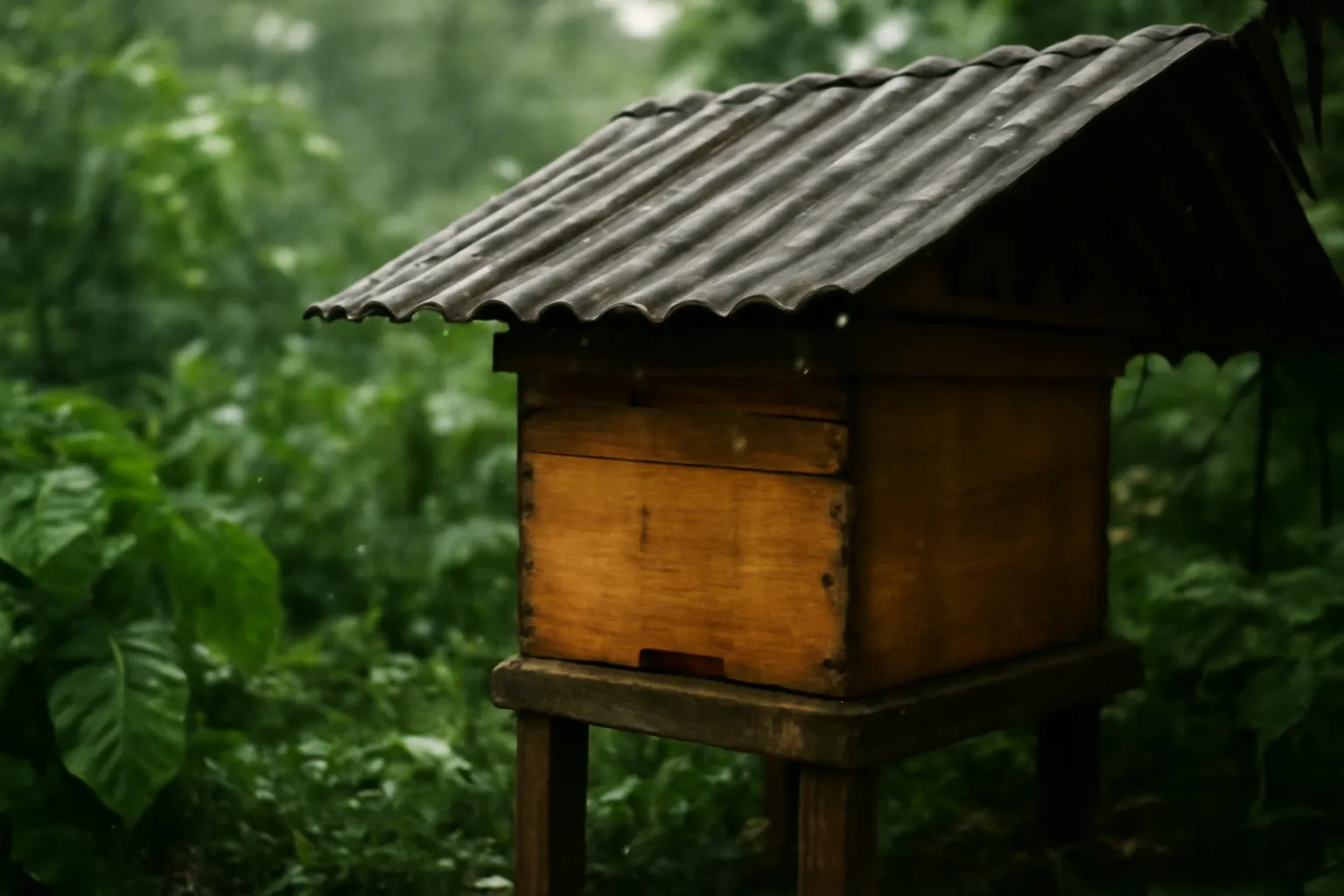 Che nắng và che mưa cho tổ ong dú: làm thế nào cho đủ mà không quá