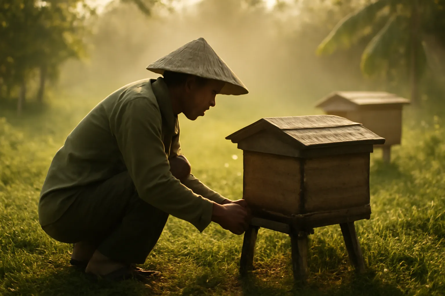 Một năm ở trại ong dú Trảng Bàng diễn ra như thế nào