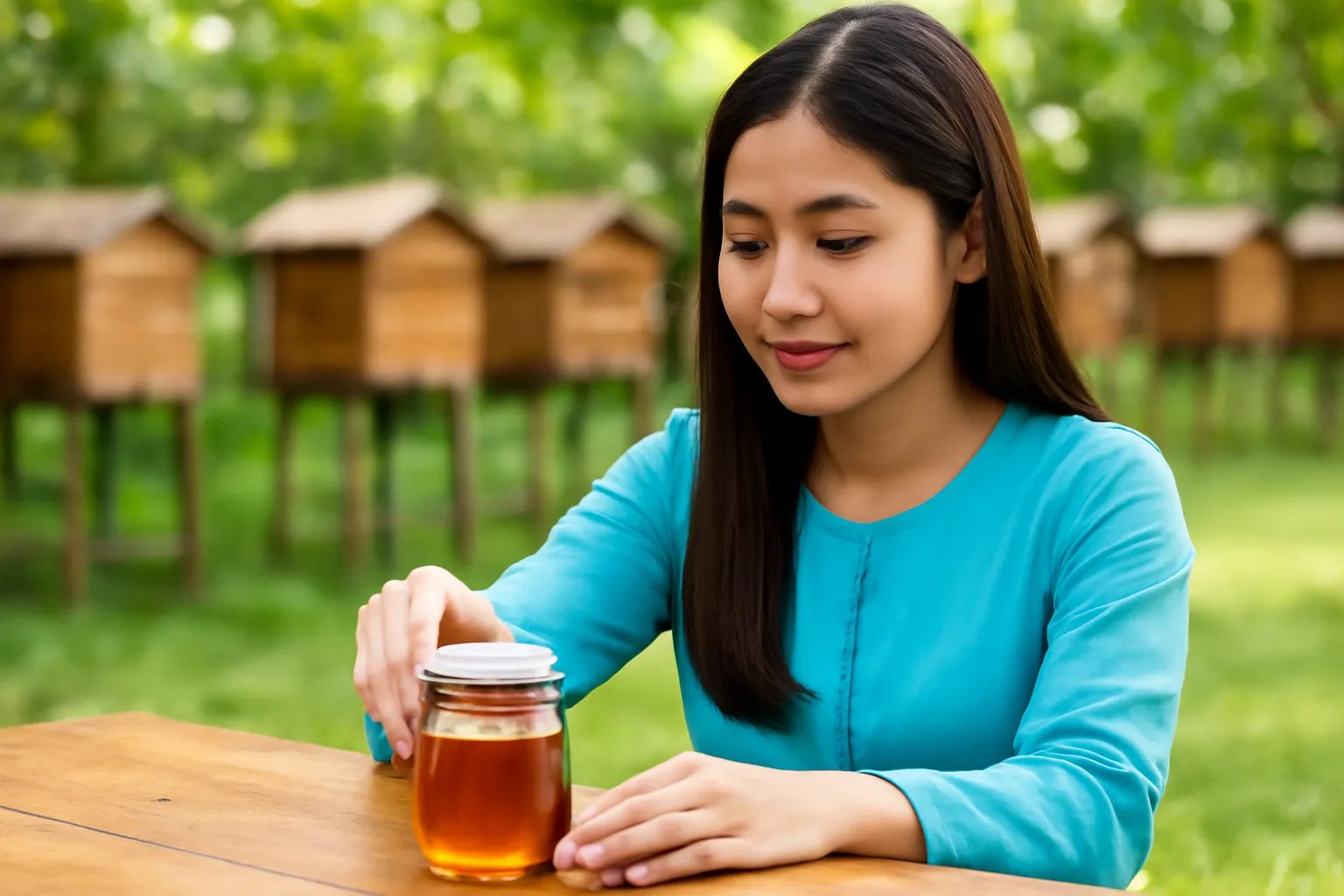 Một hũ mật ong dú Ong Quý đi qua những khâu nào